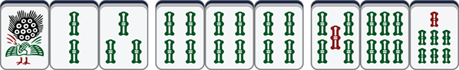 Horizontal Cross in a conventional tile row